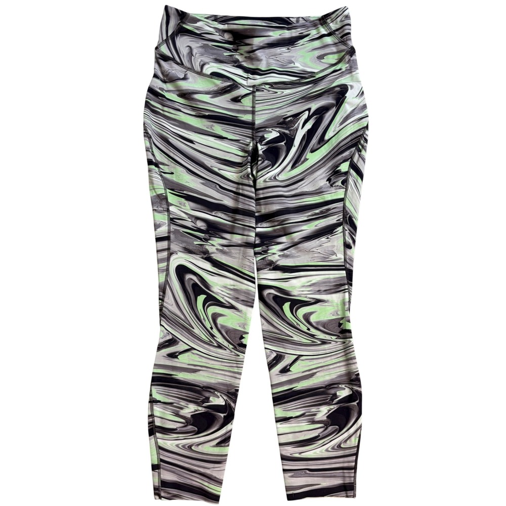 Lululemon Base Pace High Rise Running Tight 25" Size 10 Abstract Print Leggings